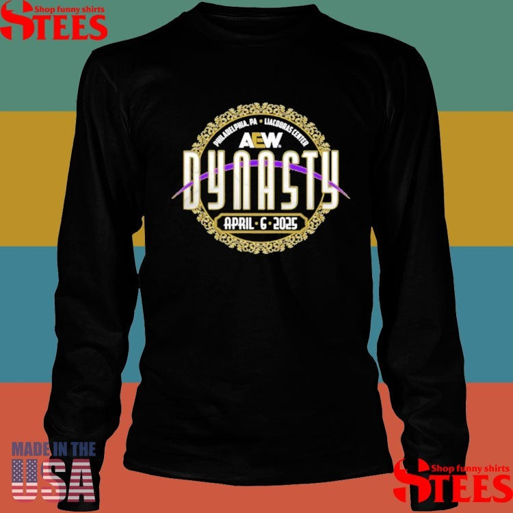 Aew Dynasty 2025 Event Logo Shirts