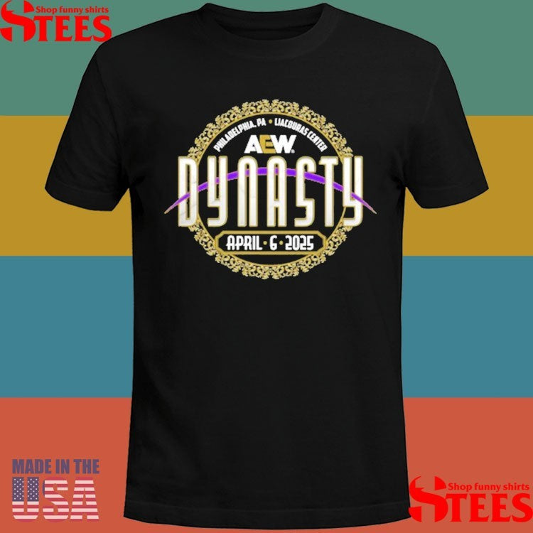 Aew Dynasty 2025 Event Logo Shirts
