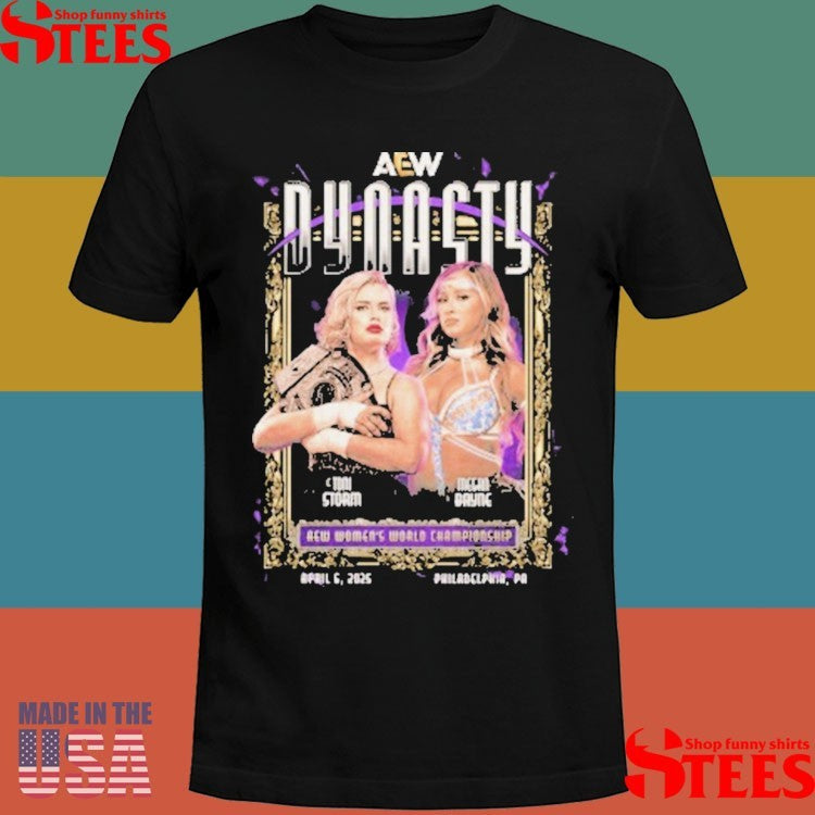 Aew Dynasty 2025 Matchup Toni Storm Vs Megan Bayne Shirts