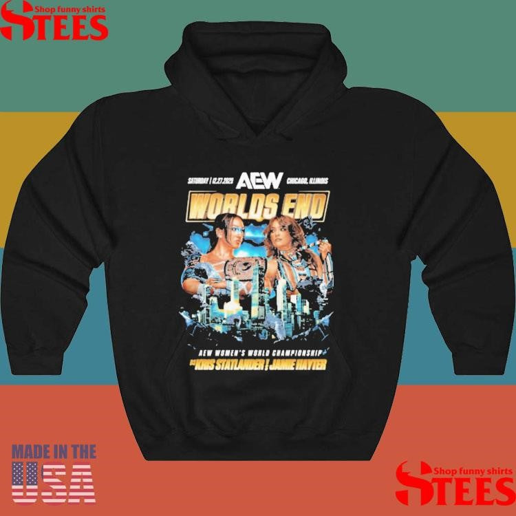 Aew Worlds End 2025 Matchup Kris Statlander Vs Jamie Hayter T-shirt