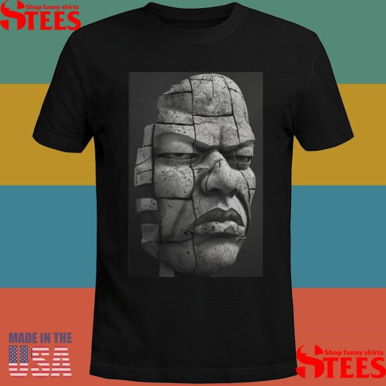 African Olmec Head T-shirt