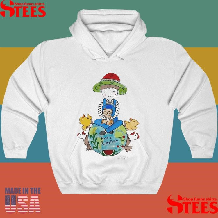 Ahmed A Art Free Palestine T-shirt