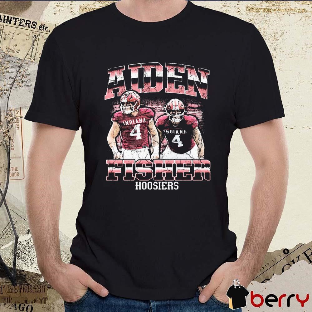 Aiden Fisher Indiana Hoosiers 90s Pepper Graphic t-shirt