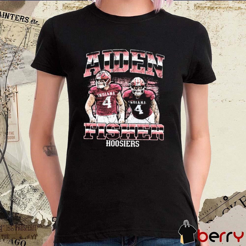 Aiden Fisher Indiana Hoosiers 90s Pepper Graphic t-shirt