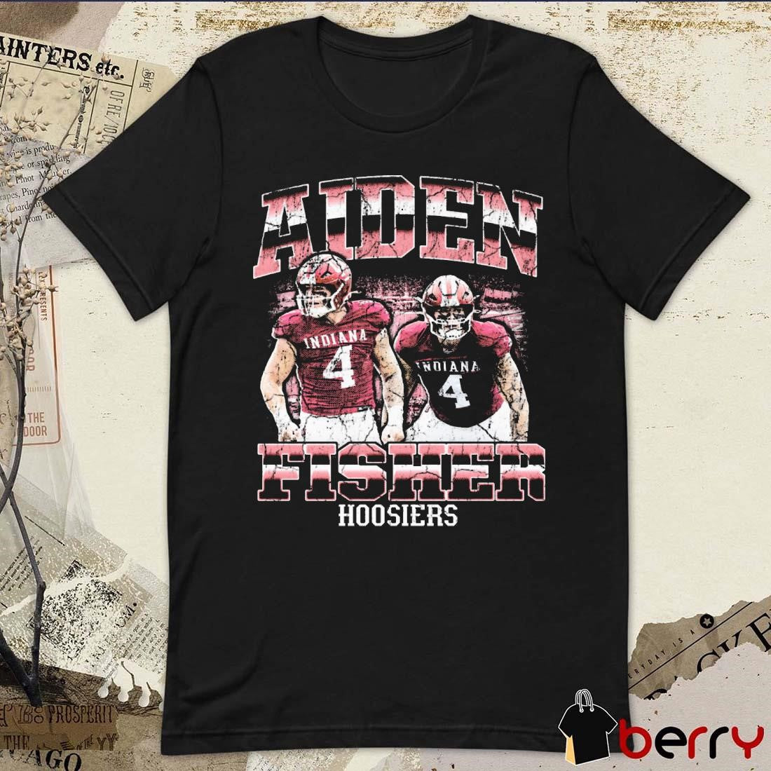 Aiden Fisher Indiana Hoosiers 90s Pepper Graphic t-shirt