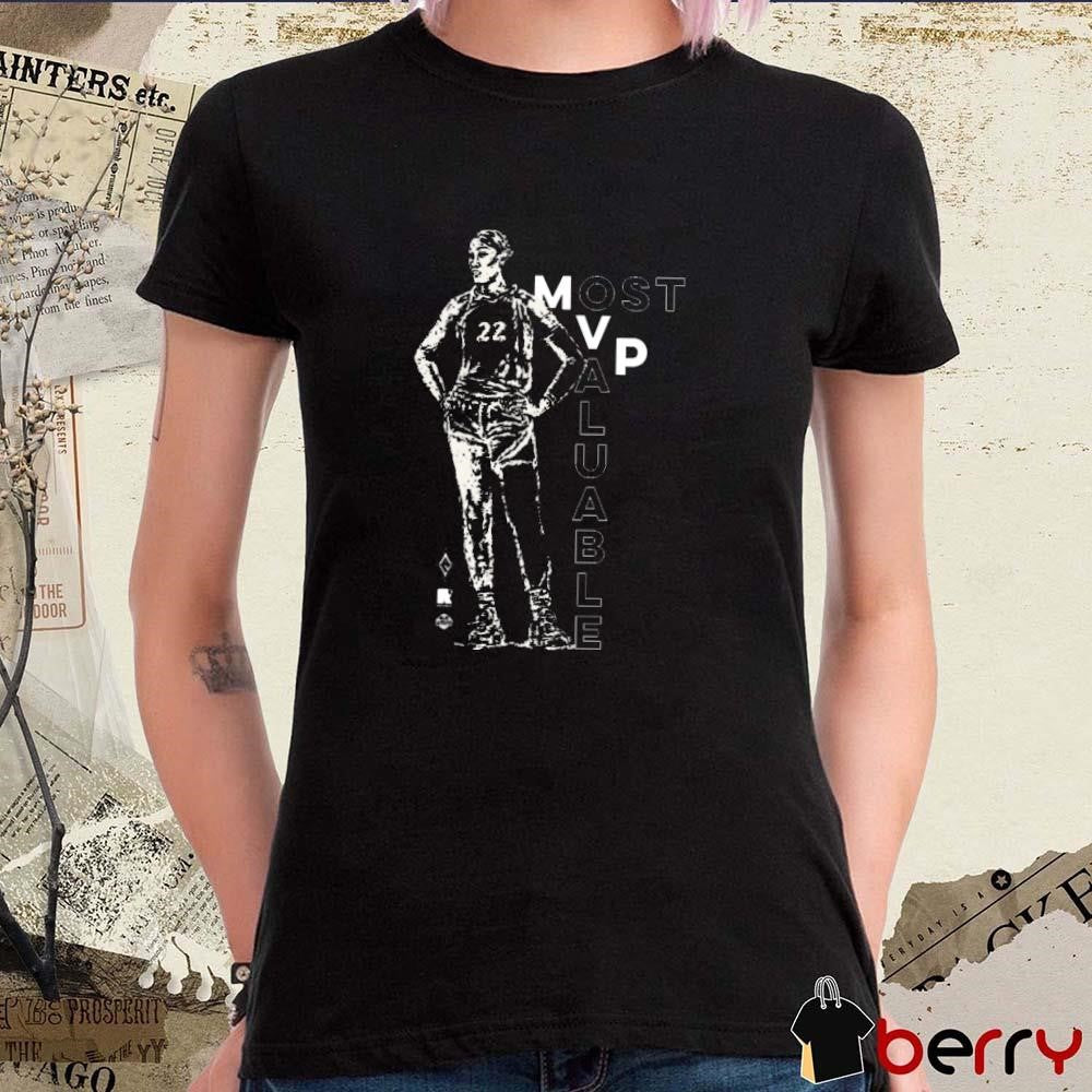 A’ja Wilson Las Vegas Aces round21 2024 WNBA MVP A’Legend Graphic t-shirt