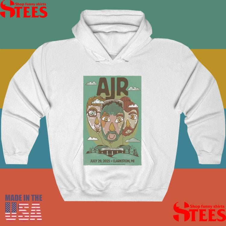 Ajr Band July 29 2025 Clarkston, Mi T-shirts