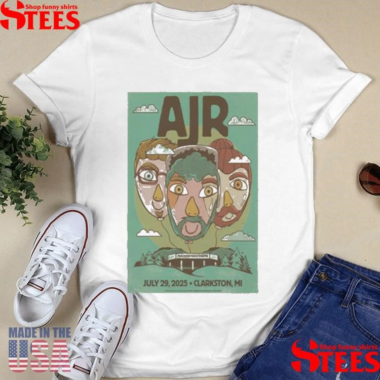 Ajr Band July 29 2025 Clarkston, Mi T-shirts
