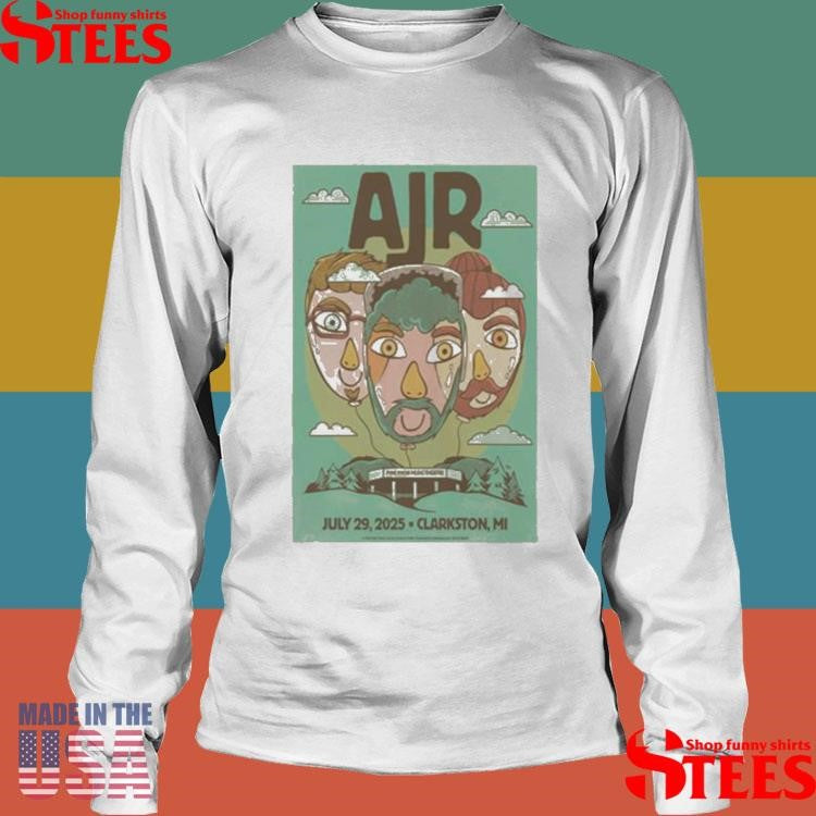 Ajr Band July 29 2025 Clarkston, Mi T-shirts