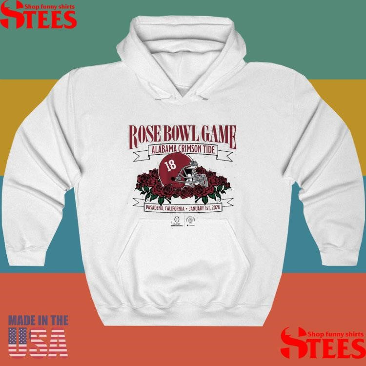 Alabama Football 2026 Rose Bowl Game T-shirt
