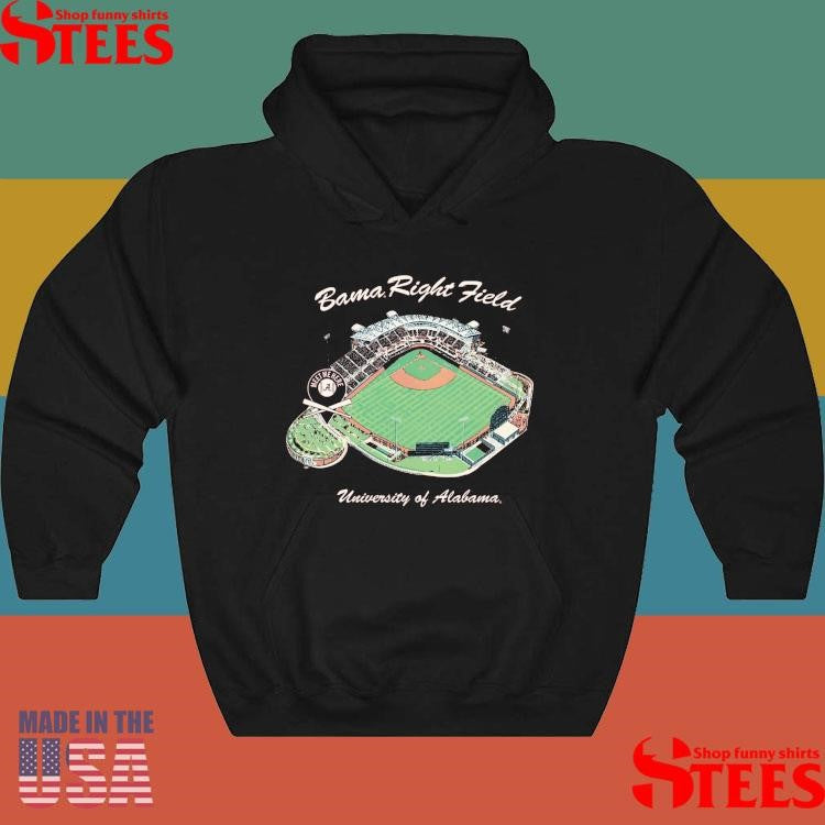 Alabama Right Field University Of Alabama Sewell Thomas Stadium Shirts
