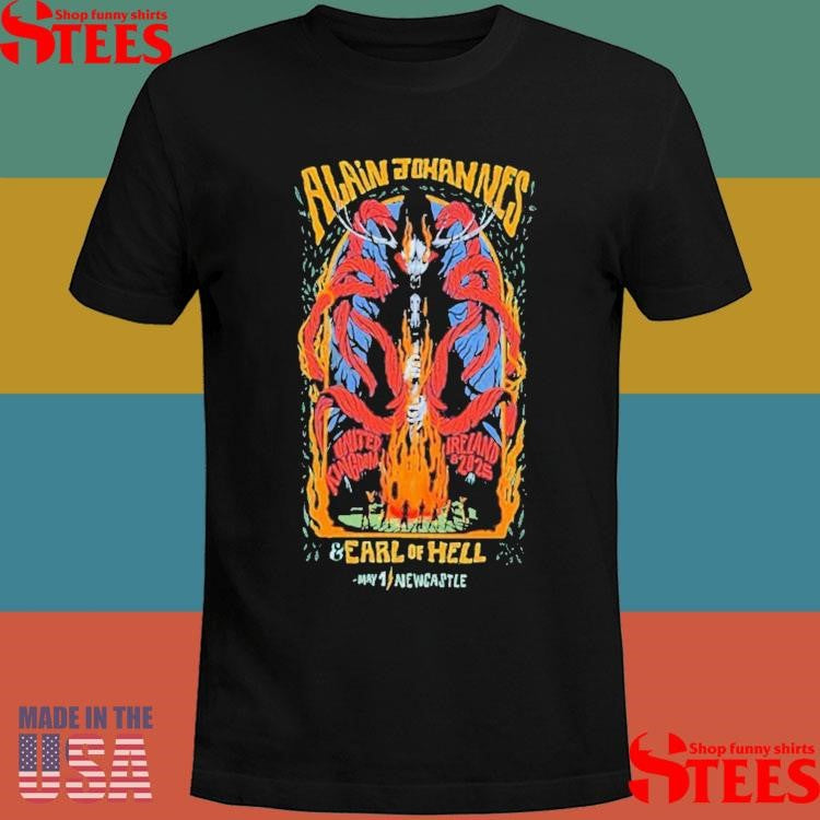 Alain Johannes May 1, 2025 The Cluny, Newcastle Upon Tyne, England Shirts