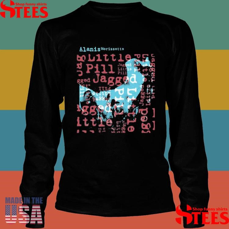 Alanis Morissette Jlp Portrait Text T-shirt