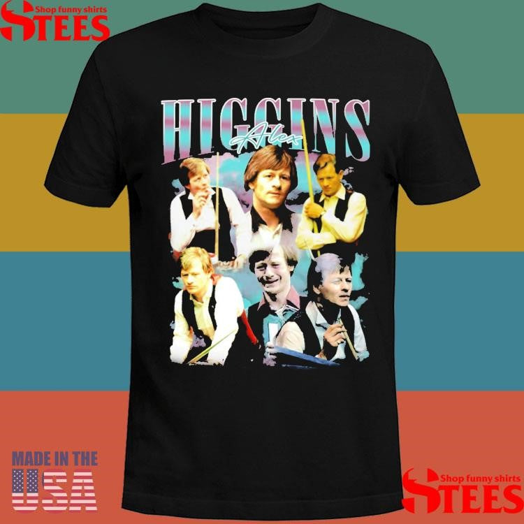 Alex Higgins Bootleg Men’s Shirts