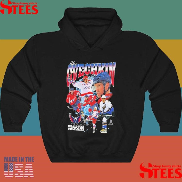 Alexander Ovechkin Washington Capitals Mitchell & Ness Nhl All-time Leading Goal Scorer Graphic Shirts
