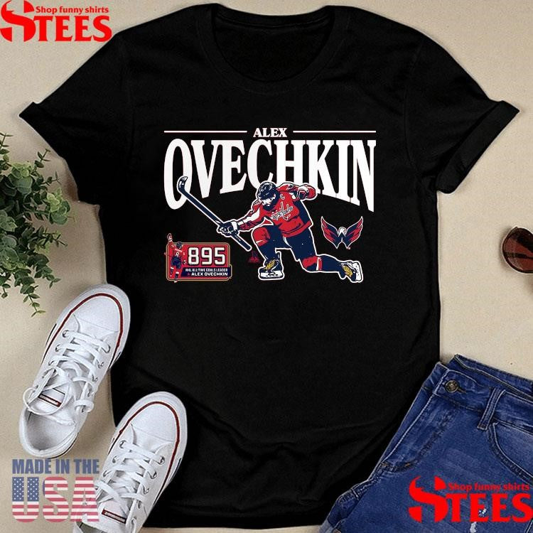 Alexander Ovechkin Washington Capitals Nhl All-time Leading Goal Scorer Gr8 Celebration Shirts