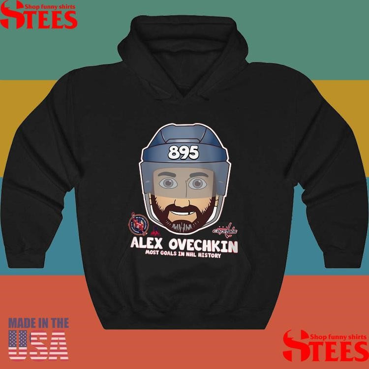 Alexander Ovechkin Washington Capitals Youth Nhl All-time Leading Goal Scorer Shirts