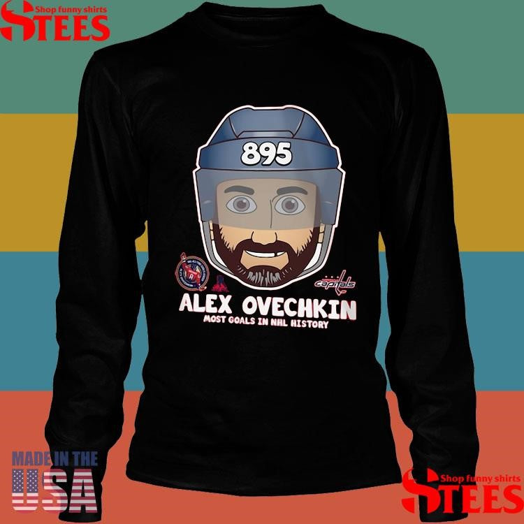 Alexander Ovechkin Washington Capitals Youth Nhl All-time Leading Goal Scorer Shirts