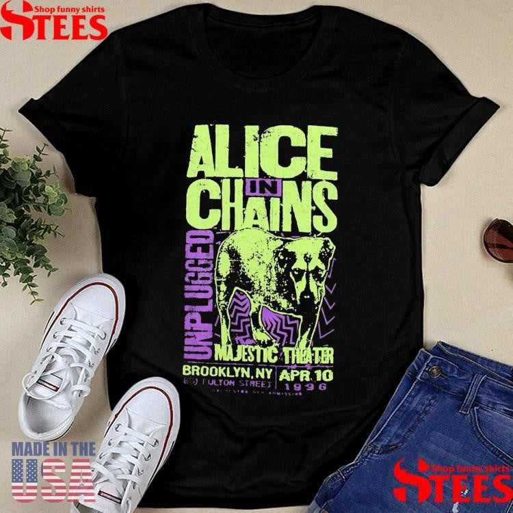 Alice In Chains Unplugged Dog T-shirts
