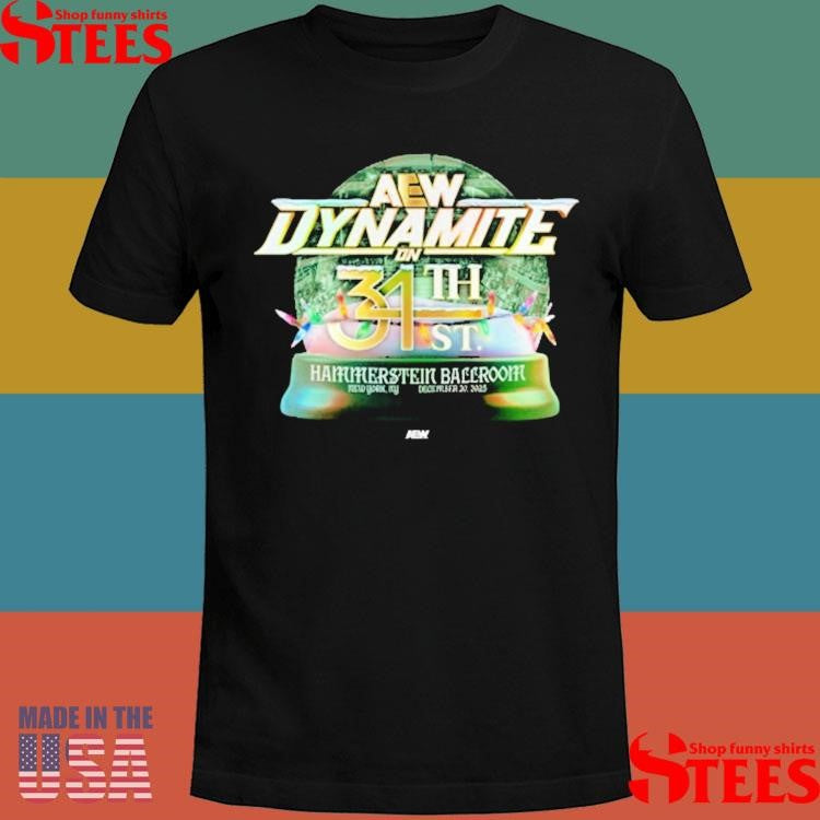 All Elite Wrestling Aew Dynamite On 34th St 2025 T-shirt