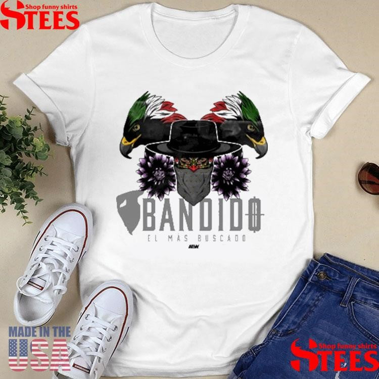 All Elite Wrestling Bandido Hat Of Many Colors T-shirt