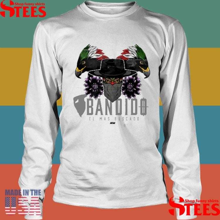 All Elite Wrestling Bandido Hat Of Many Colors T-shirt