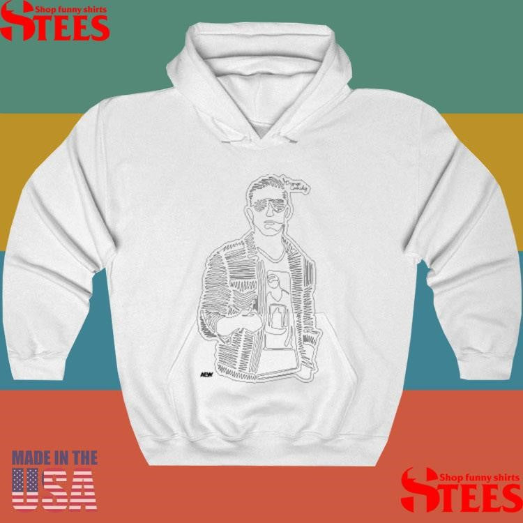 All Elite Wrestling Orange Cassidy Doodle T-shirt
