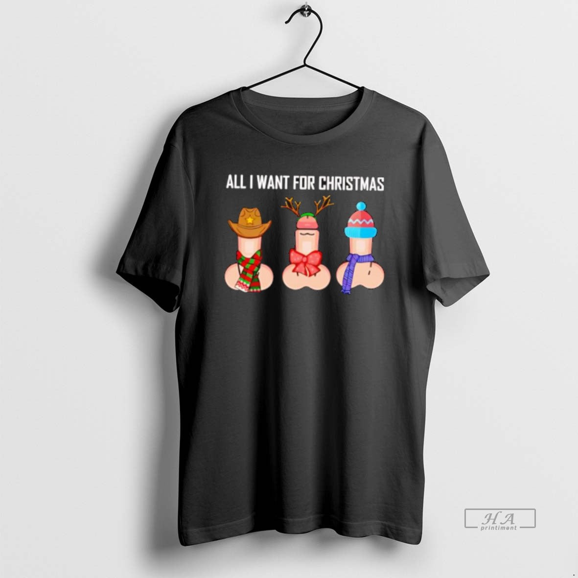 Official All I Want For Christmas Is On Mens Sport T-Shirts, Hoodie, Sweatshirt | CiraTrend.com