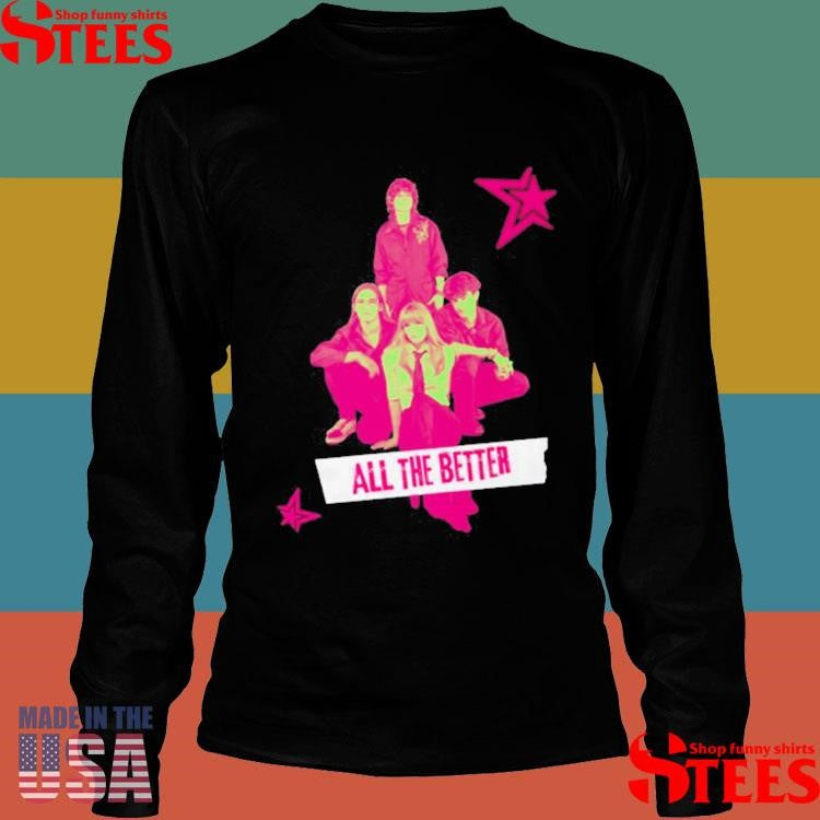 All The Better Y2k Style Green & Pink Shirts