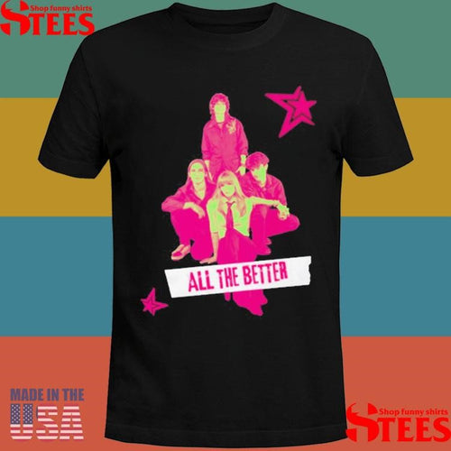 All The Better Y2k Style Green & Pink Shirts