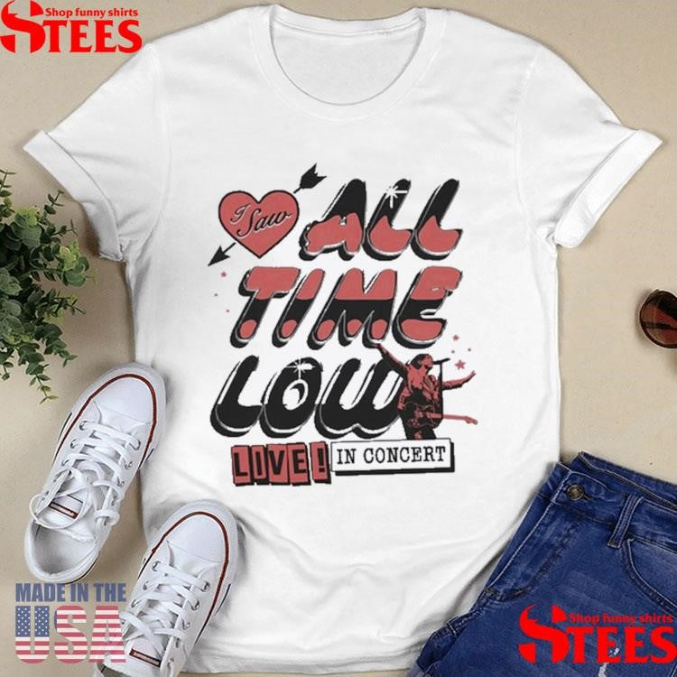All Time Low Jun 14 2025 In Washington DC T-shirt