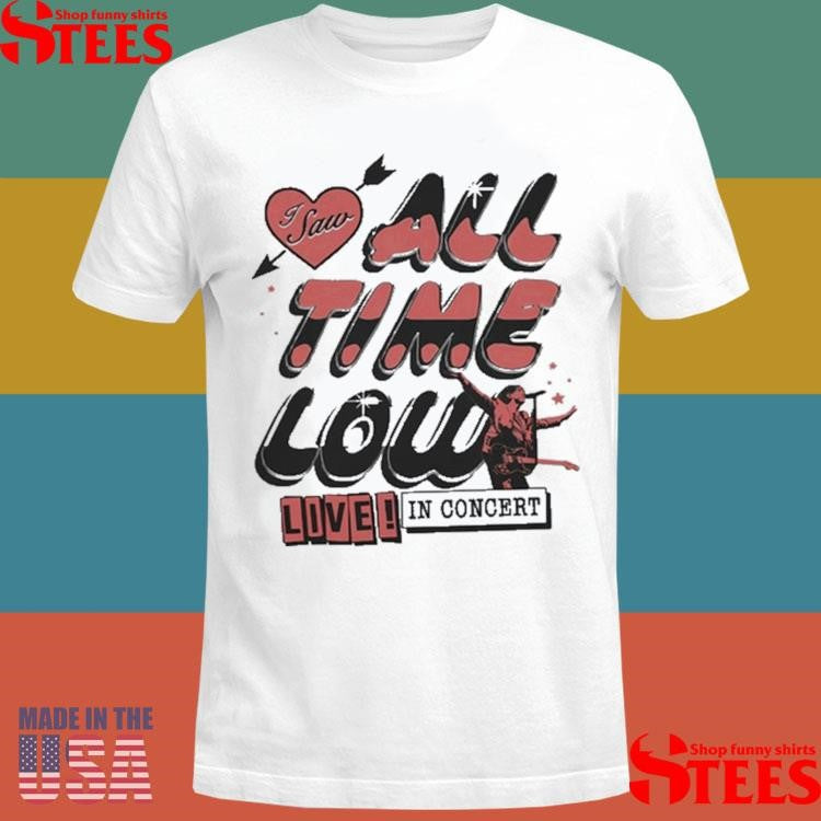 All Time Low Jun 14 2025 In Washington DC T-shirt