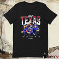 All for Texas MLBPA Texas Rangers Baseball Graphic t-shirt