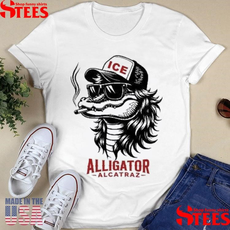 Alligator Alcatraz Anti Ice T-shirt