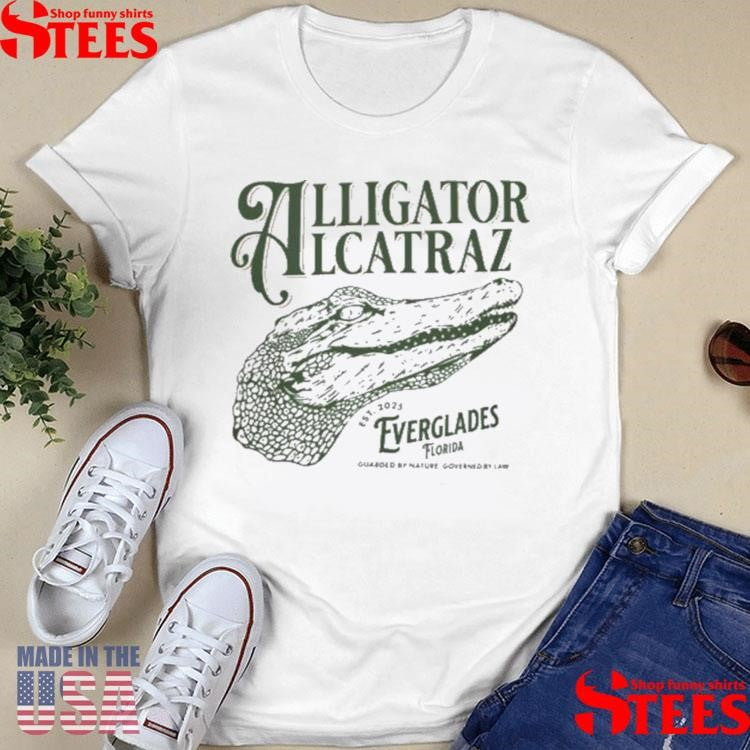 Alligator Alcatraz Everglades Florida T-shirt