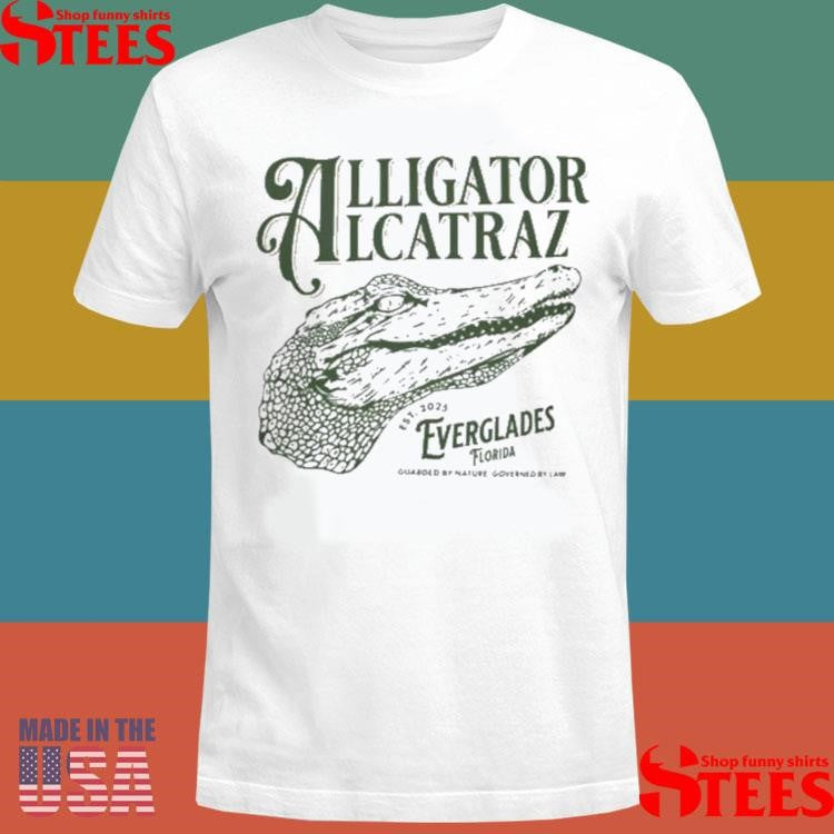 Alligator Alcatraz Everglades Florida T-shirt