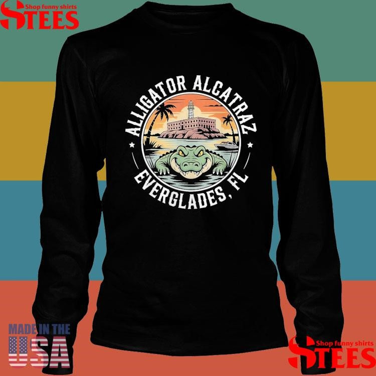 Alligator Alcatraz Florida Everglades Fl T-shirt