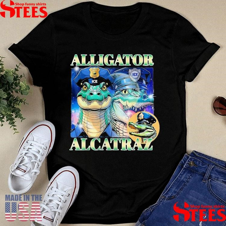 Alligator Alcatraz Florida Everglades Parody T-shirt