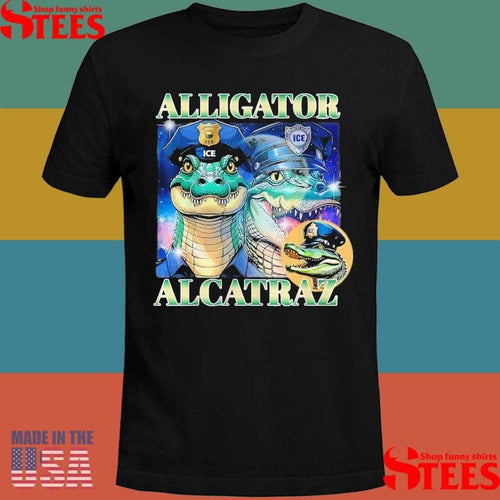Alligator Alcatraz Florida Everglades Parody T-shirt