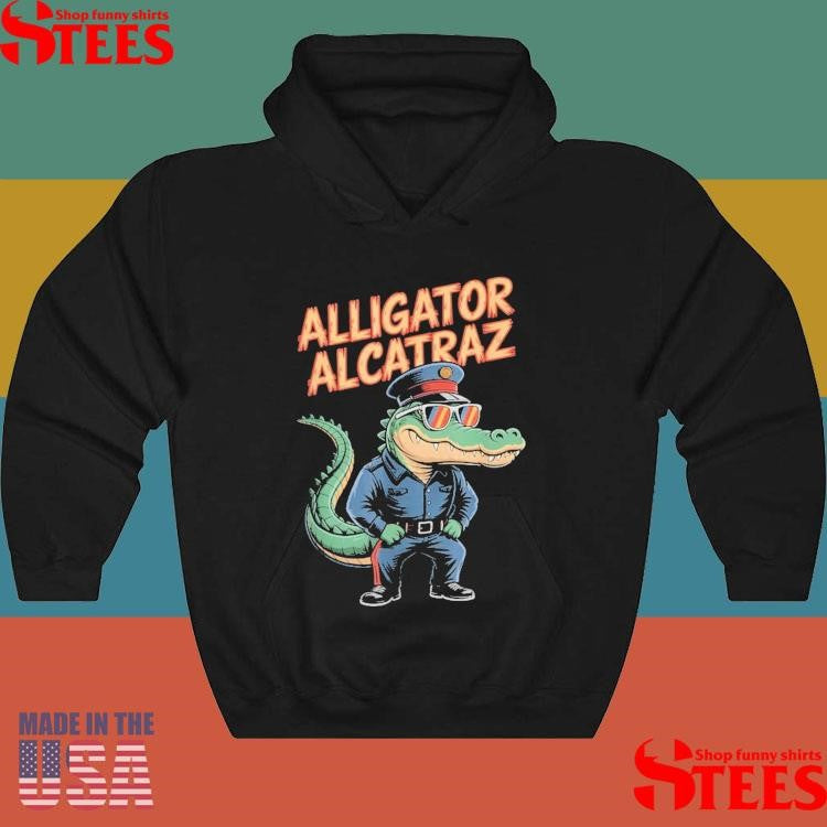 Alligator Alcatraz, Florida Everglades Prison Gear Police T-shirt