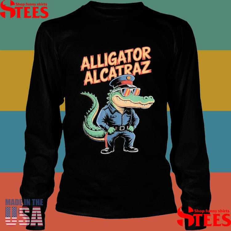 Alligator Alcatraz, Florida Everglades Prison Gear Police T-shirt