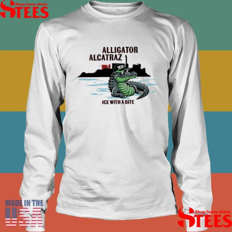 Alligator Alcatraz Ice With A Bite T-shirt