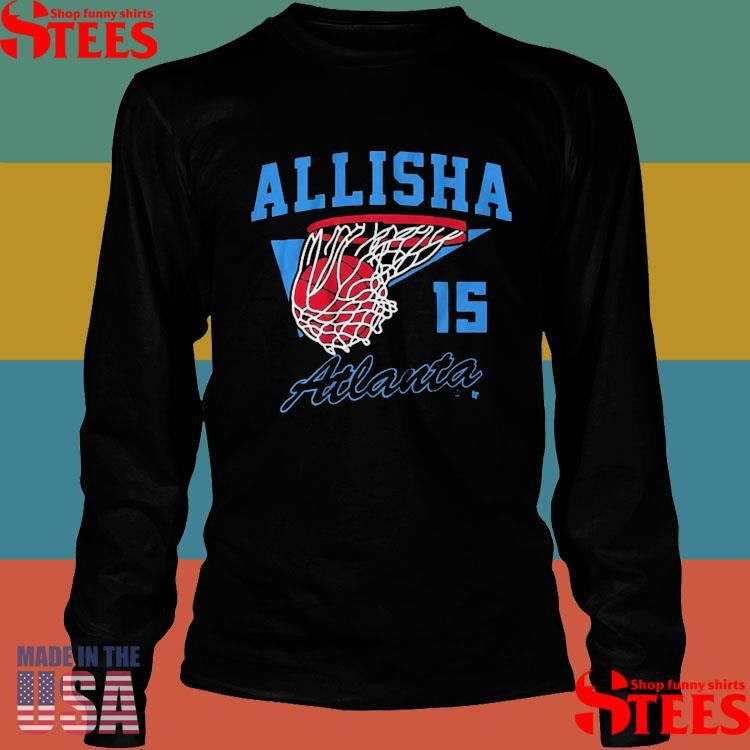 Allisha Gray Atlanta 15 Retro Swish T-shirts