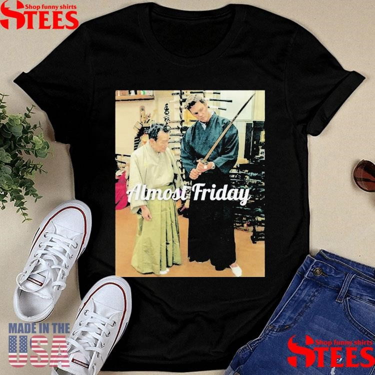 Almost Friday Brady Samurai T-shirt