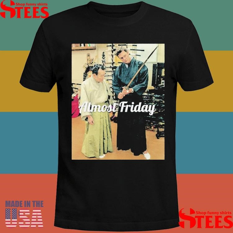 Almost Friday Brady Samurai T-shirt