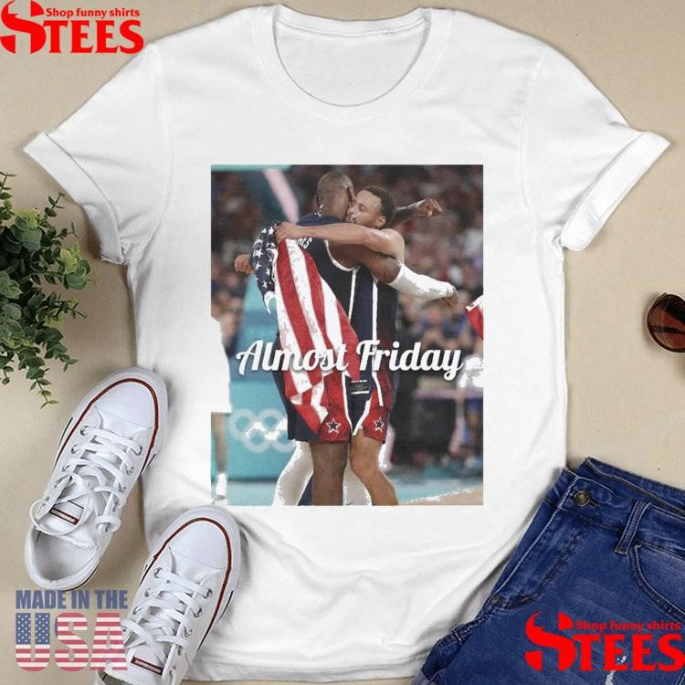 Almost Friday Bron And Steph Olympics T-shirt