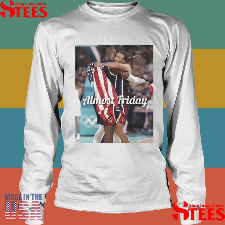 Almost Friday Bron And Steph Olympics T-shirt