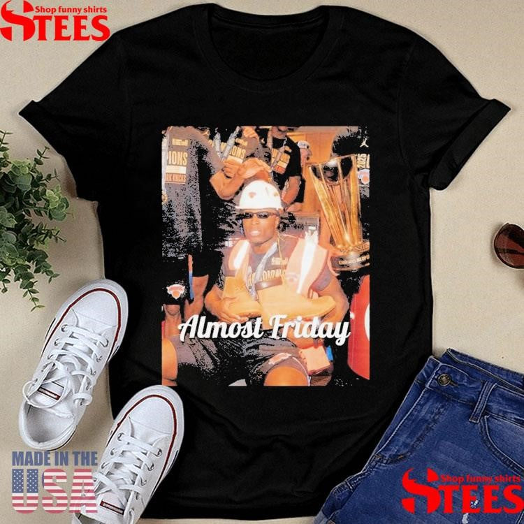 Almost Friday Knicks Timbs T-shirt