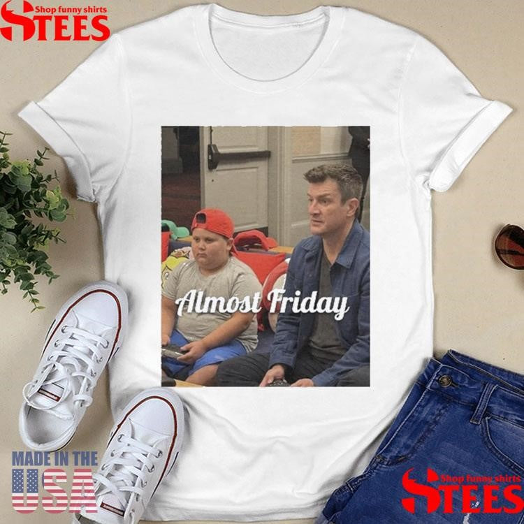 Almost Friday Rizzler Video Game T-shirts