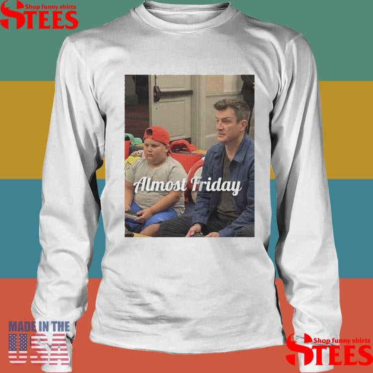 Almost Friday Rizzler Video Game T-shirts